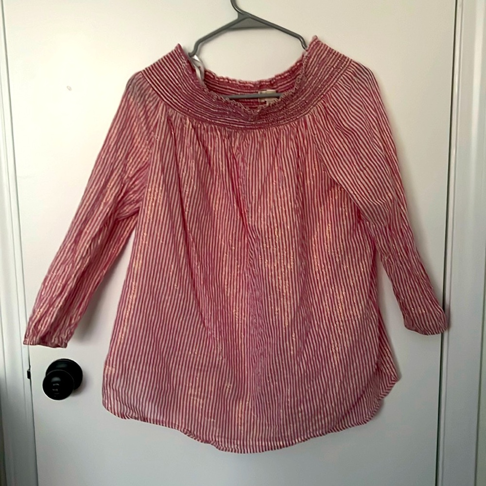Michael kors off shoulder top